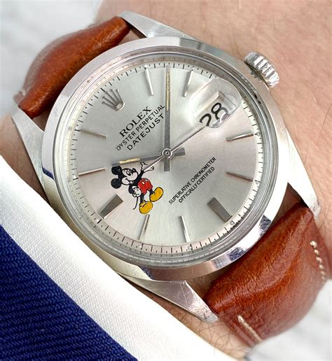 rolex mickey dial.